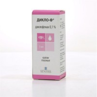 Diclo-F (Diclofenac) 0.1% 5ml eye drops