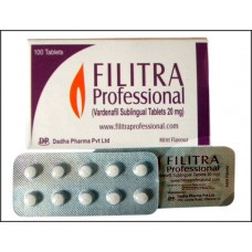 Filitra (Vardenafil) Professional 20mg 10 sublingual tablets