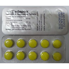 Tadapox (Dapoxetine + Tadalafil) 10 tablets