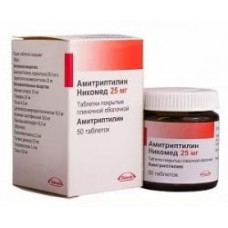 Amitriptyline Nycomed 25mg 50 tablets