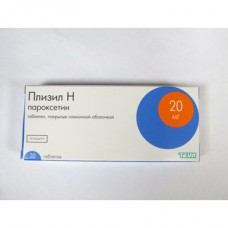 Plisil N (Paroxetine) 20mg 30 tablets