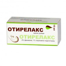 Otirelax (Lidocaine + Phenazone) 15ml ear drops