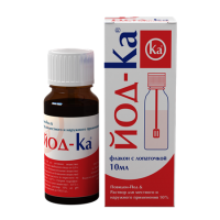 Iod-Ka (Iodine) 10% 10ml with spatula