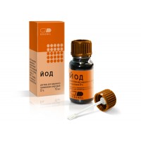 Iodine 5% 10ml solution with spatula