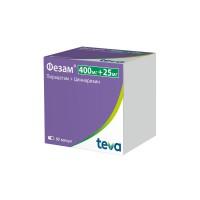 Phezam (Piracetam + Cinnarizine) 60 capsules