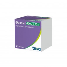 Phezam (Piracetam + Cinnarizine) 60 capsules