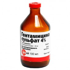 Gentamicin Sulfate 4% 100ml
