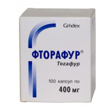 Ftorafur (Tegafur) 400mg 100 capsules
