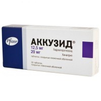 Accuzide (Hydrochlorothiazide + Quinapril)