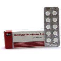 Vinpocetine tablets