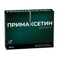 Primaxetine (Dapoxetine) 30mg 6 tablets