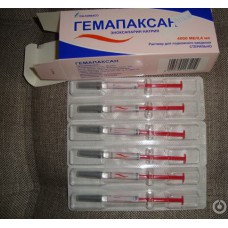 Hemapaxan (Enoxaparin) 10000 IU/0.6ml 6 syringe pen 