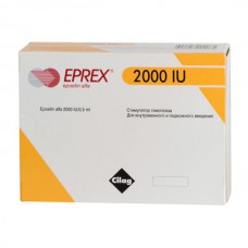 Eprex (Epoetin alfa) 2000IU/0.5ml 6 syringes