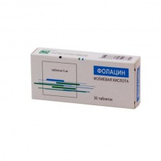 Folacin (Folic acid) 5mg 30 tablets