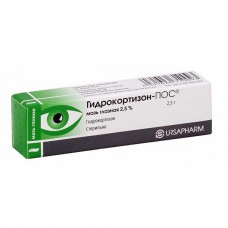 Hydrocortisone-POS 2.5% 2.5g eye ointment