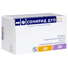 Sonirid Duo (Finasteride + Tamsulosin) set 60 pills Sonirid Duo (Finasteride + Tamsulosin) set 60 pills