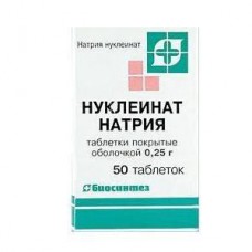 Sodium nucleinate 250mg 50 tablets