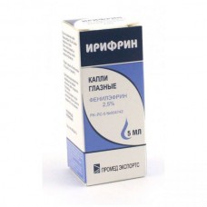 Irifrin (Phenylephrine) 2.5% 5ml eye drops