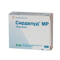 Sirdalud MR (Tizanidine) 6mg 30 capsules