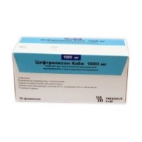 Ceftriaxone Kabi 1g 10 vials