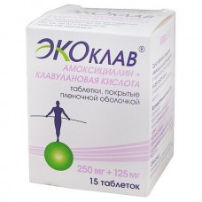 Ecoclav (Amoxicillin + Clavulanic acid) tablets