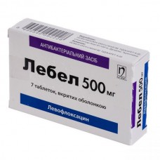 Lebel (Levofloxacin) 500mg 7 tablets