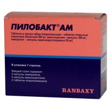Pylobact AM tablets and capsules set (56 pcs)