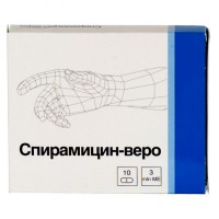 Spiramycin 3000000 IU 10 tablets