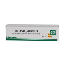 Tetracycline 3% 15g ointment