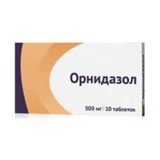 Ornidazole 500mg 10 tablets
