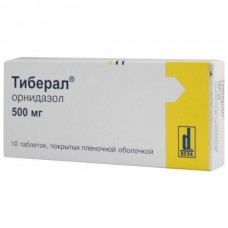 Tiberal (Ornidazole) 500mg 10 tablets
