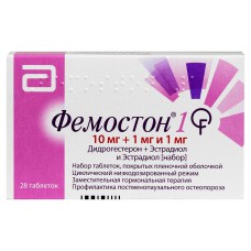Femoston 1/10 (Dydrogesterone Estradiol) 28 tablets Femoston 1/10 (Dydrogesterone Estradiol) 28 tablets