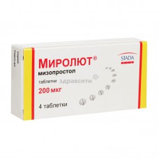 Mirolut (Misoprostol) 200mcg 4 tablets