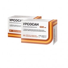 Ursosan (Ursodeoxycholic acid) tablets