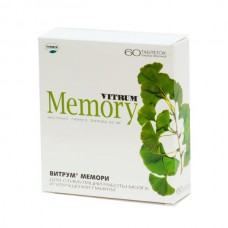 Vitrum Memory (Multivitamins + Multimineral) 60mg 60 tablets