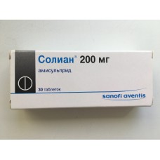 Solian (Amisulpride) 200mg 30 tablets