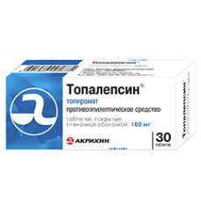 Topalepsin (Topiramate) 100mg 30 tablets
