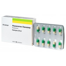 Fluoxetine 20mg 20 capsules