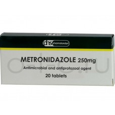 Metronidazole 250mg 20 tablets