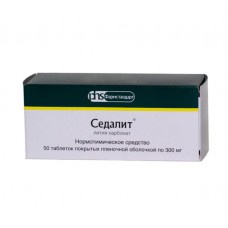 Sedalit (Lithium carbonate) 300mg 50 tablets